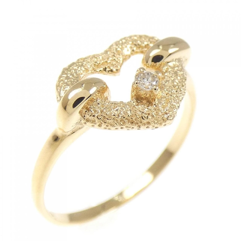 Nhẫn kim cương hình trái tim K18YG 669508