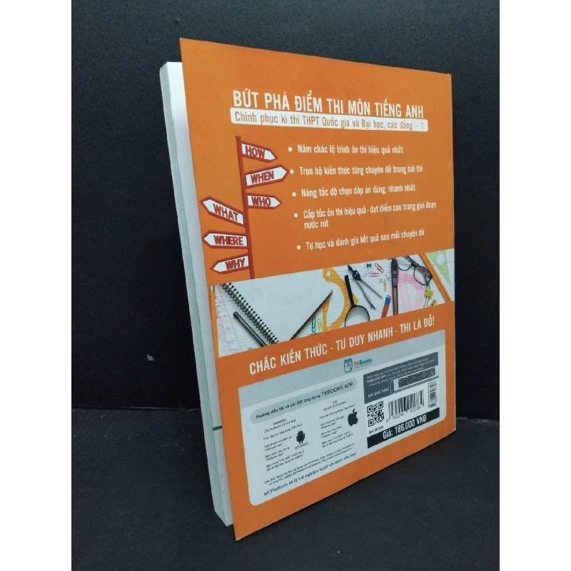 Bứt phá điểm thi môn tiếng Anh (chinh phục kì thi THPTQG và Đại học, Cao đẳng) 1 mới 80% bẩn ố nhẹ 2018 HCM2608 Vũ Thị Mai Phương GIÁO TRÌNH, CHUYÊN MÔN 916537