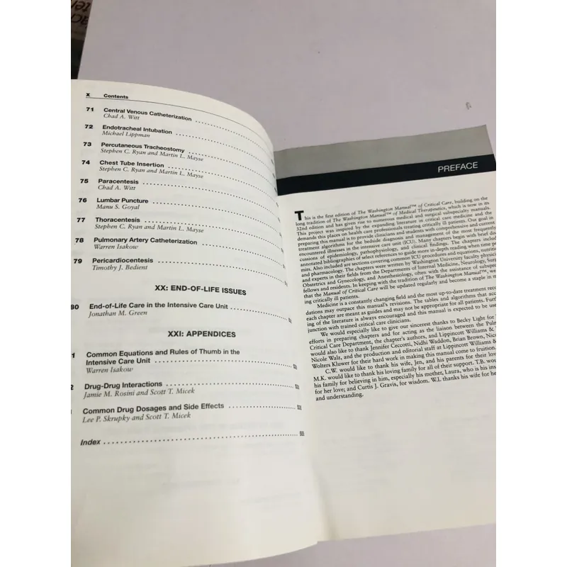 📚 THE WASHINGTON MANUAL OF CRITICAL CARE 593717