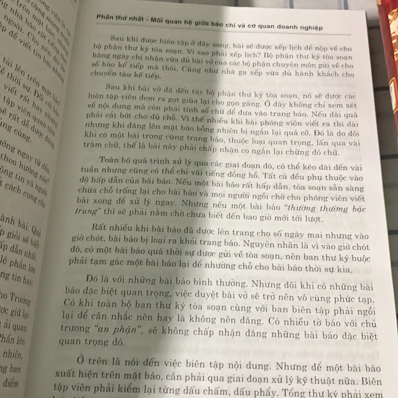 Báo chí với cứ quan doanh nghiệp 682414