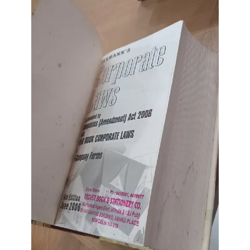 Taxmann's Corporate Laws 561335