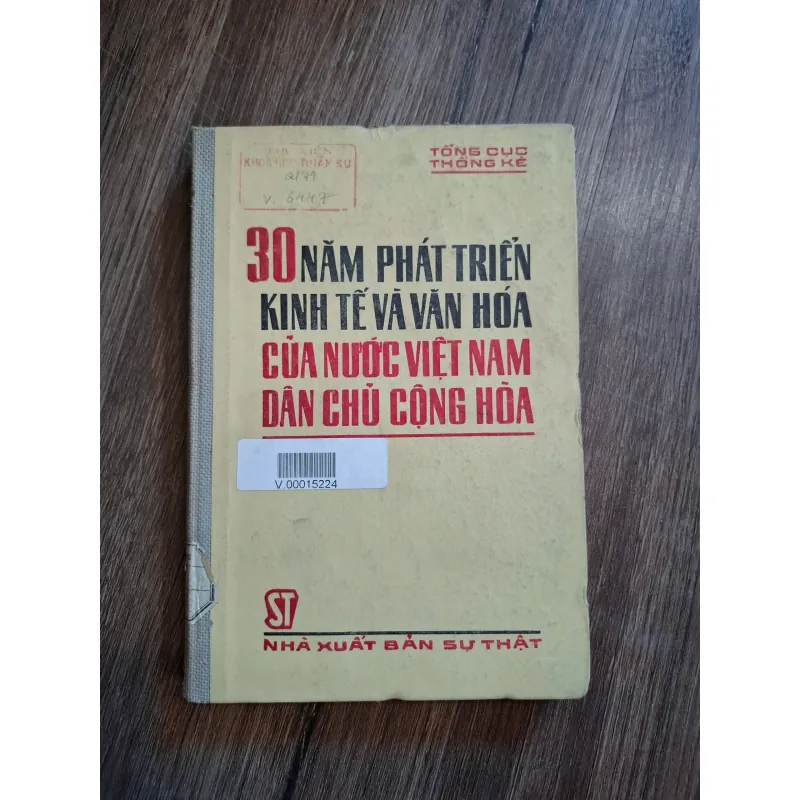30 Năm Phát Triển Kinh Tế Và Văn Hóa Của Nước Việt Nam Dân Chủ Cộng Hòa 714038