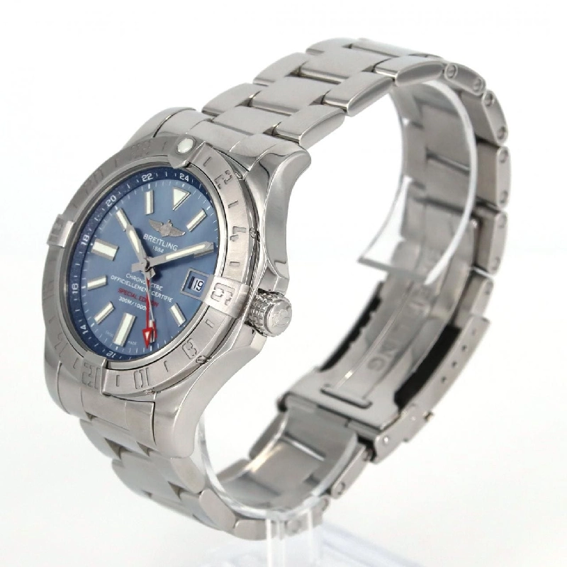 Đồng hồ Breitling Avenger II GMT Blue Mother of Pearl JAPAN LTD A32390/A329CMPPSS SS tự động - Hàng hiệu Chính hãng 880683