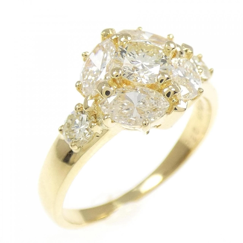 Nhẫn kim cương K18YG 1.60CT 670079