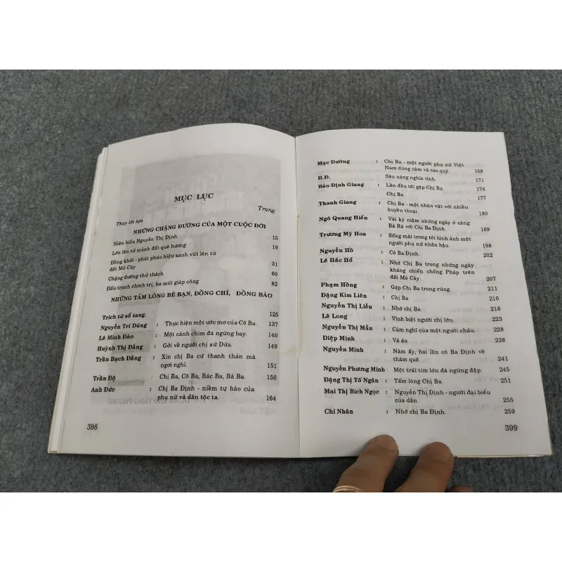 NHỚ CHỊ BA ĐỊNH 991025