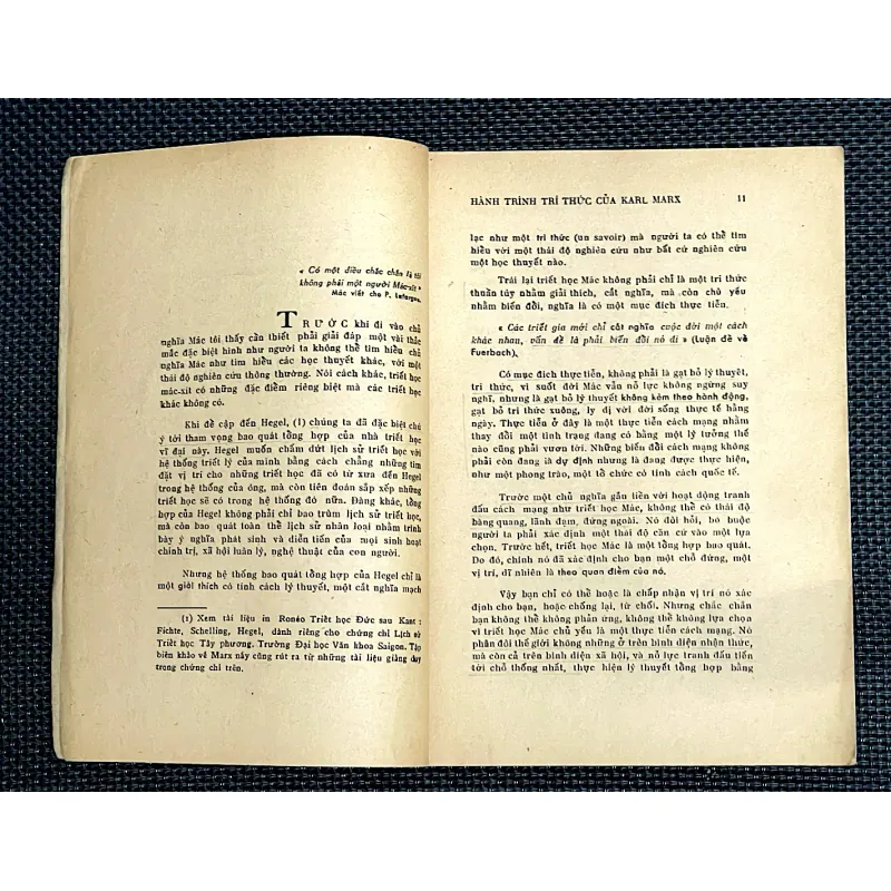 HÀNH TRÌNH TRÍ THỨC CỦA KARL MARX 998226