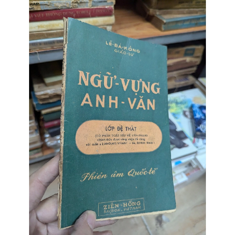 NGỮ VỰNG ANH VĂN LỚP ĐỆ THẤT - LÊ BÁ KÔNG 222799