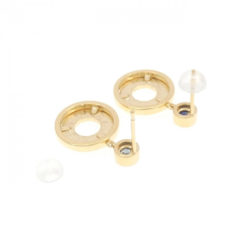 K18YG Sapphire Earrings - Hàng hiệu Authentic 868416