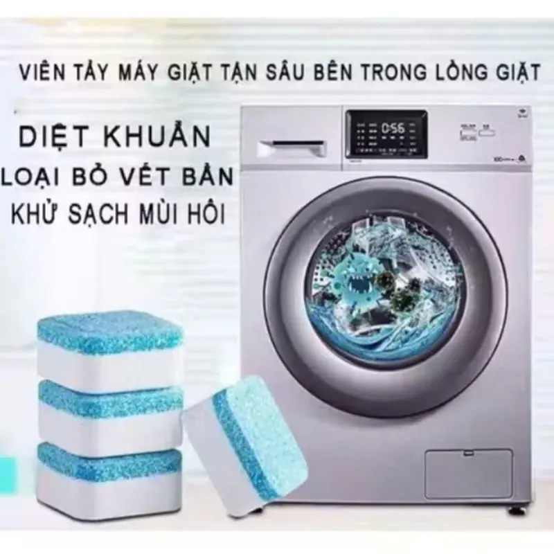 Hộp viên diệt khuẩn tẩy rửa vệ sinh khử hôi lồng máy giặt 974140