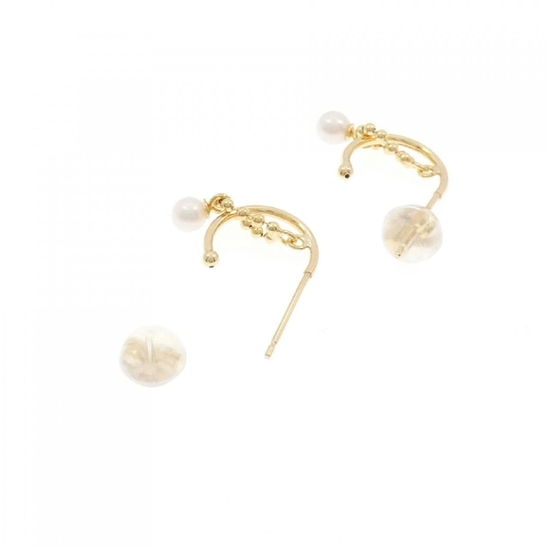 K18YG Bông tai ngọc trai nước ngọt - Hàng hiệu Authentic 874540