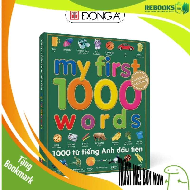 (TẶNG BOOKMARK) Một nghìn từ tiếng Anh đầu tiên - My first 1000 words Sách thiếu nhi 948074