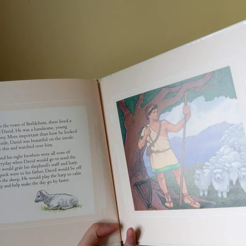 Truyện Tiếng Anh Kinh Thánh cho trẻ em David And Goliath 960570