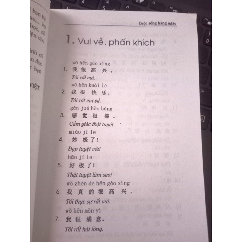 10 Ngày có thể nói 1000 câu Tiếng Hoa- Sách dạy tiếng hoa có song ngữ và phiên âm. 26035