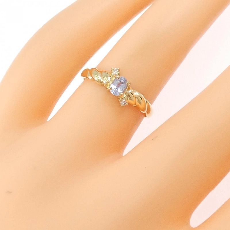 Nhẫn Sapphire K18YG 669227