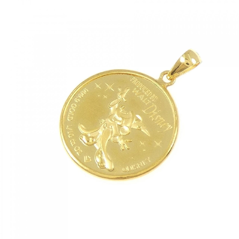 K24YG(枠) Dây chuyền đồng xu - Hàng hiệu Authentic 863340