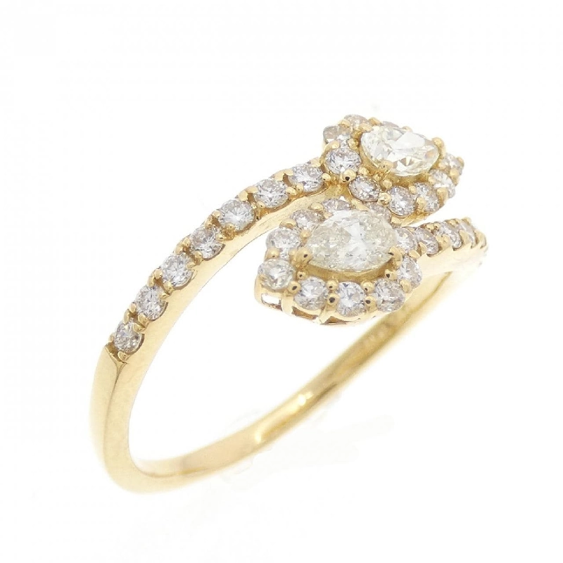 【Sản phẩm mới】Nhẫn kim cương K18YG 0.70CT 669488