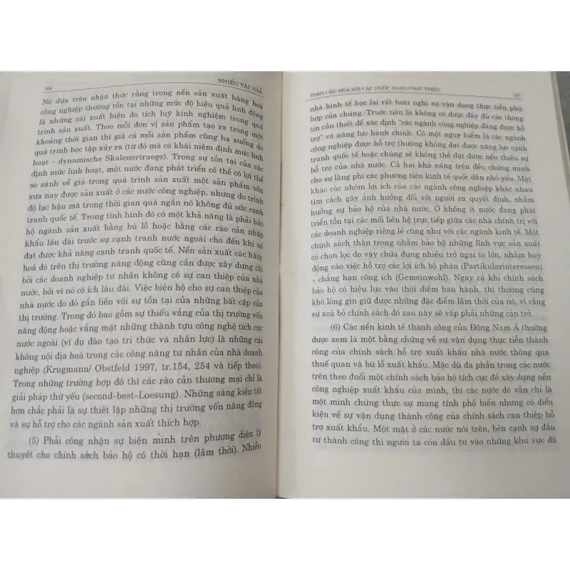 TOÀN CẦU HOÁ VỚI CÁC NƯỚC ĐANG PHÁT TRIỂN 694660