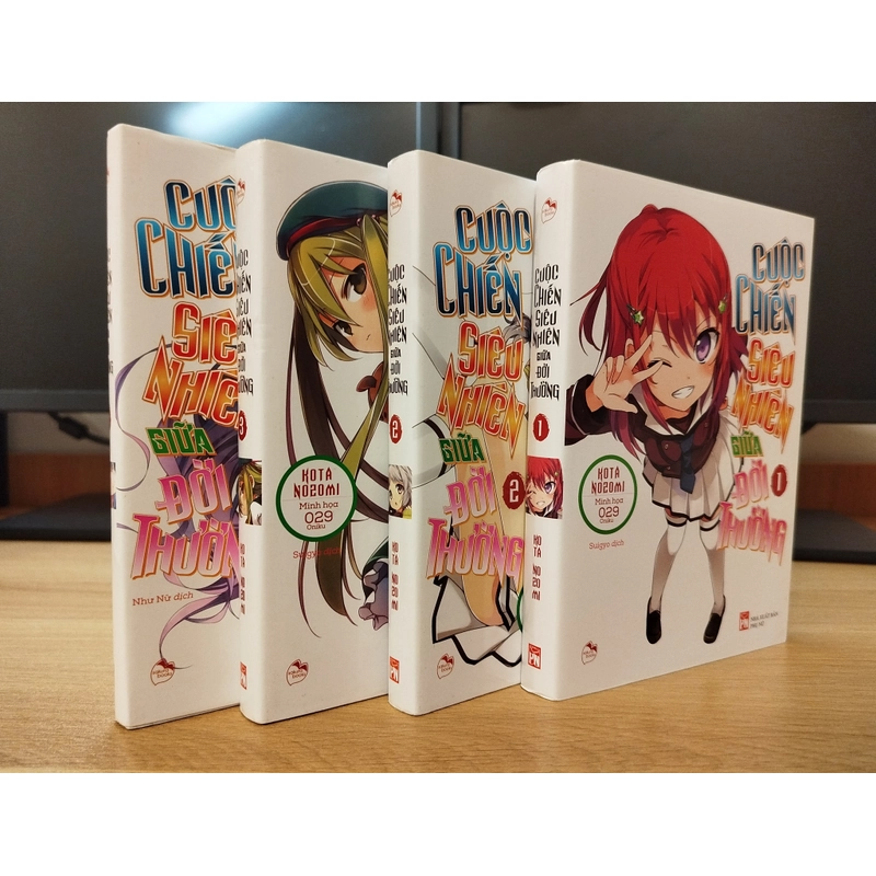 [Light Novel] Cuộc chiến siêu nhiên giữa đời thường tập 1-4 447681