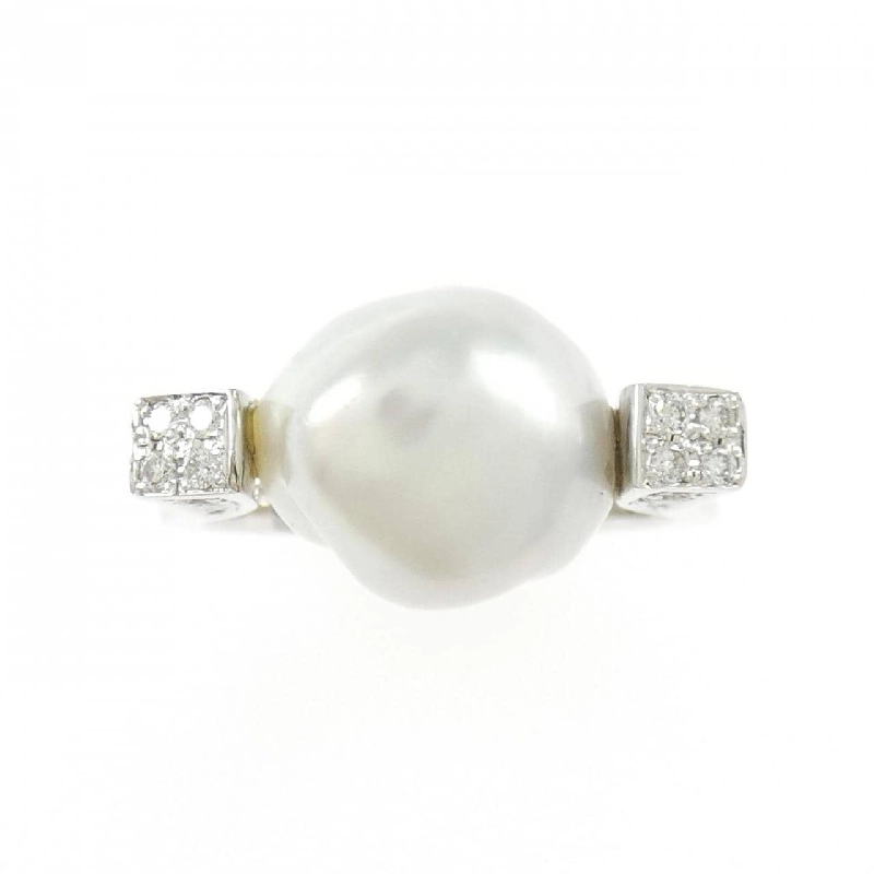 Nhẫn ngọc trai trắng K18WG 665940