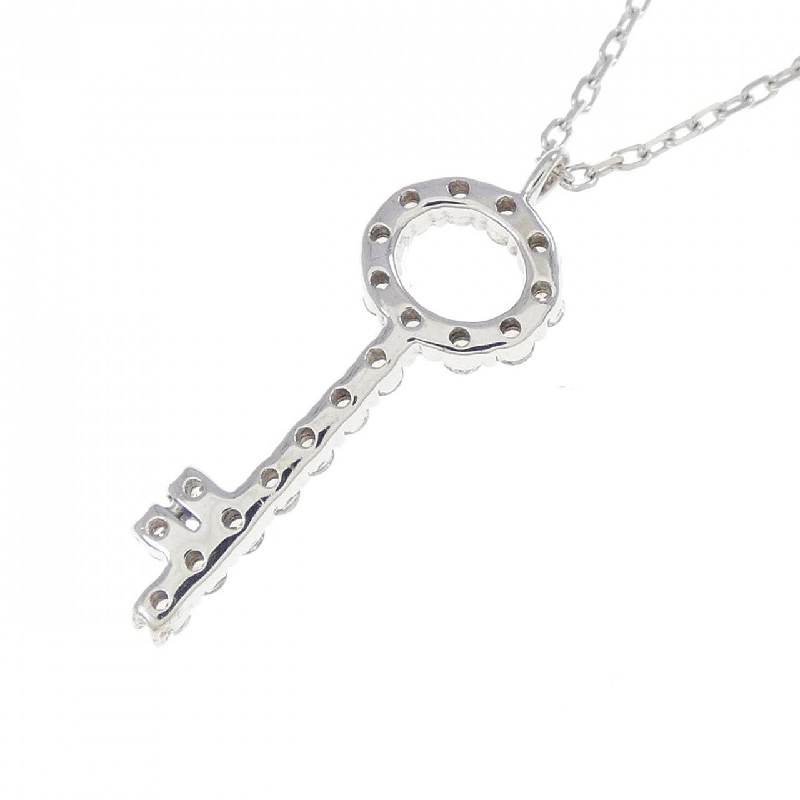 K18WG Dây chuyền kim cương 0.12CT - Hàng hiệu Chính hãng 860349