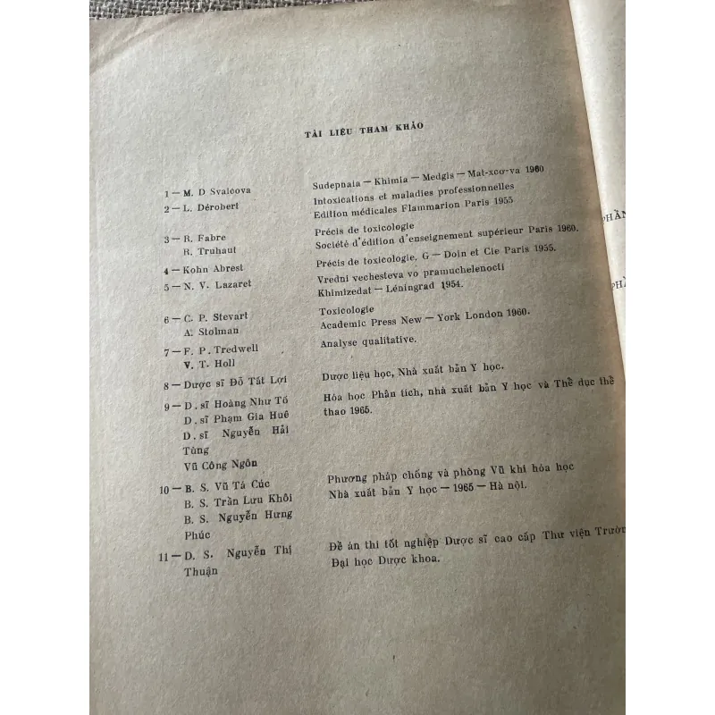 Chất độc hoc - dược sĩ Hoàng Như Tô- sách khổ lớn , 240 trang  796433