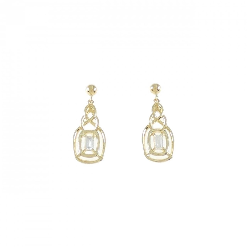 K18YG Bông tai kim cương 0.16CT - Hàng hiệu Chính hãng 868967