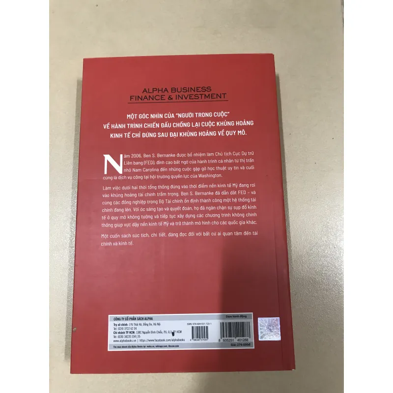 Dám Hành Động - Ben S. Bernanke 1002704