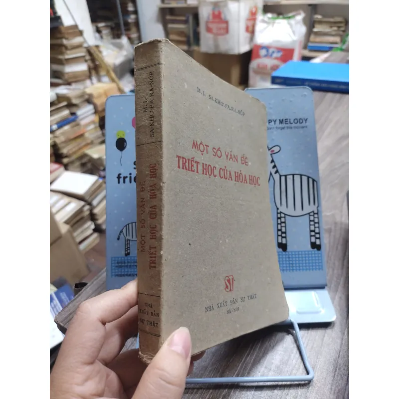 Sách: Một số vấn đề triết học của hoá học - TG: M.I. Sa khơ pa ra nốp (A3) 735194