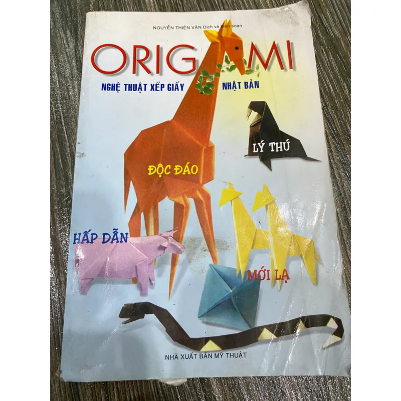 NGHỆ THUẬT XẾP GIẤY ORIGAMI** TẶNG QUÀ 0Đ** FREESHIP 688177