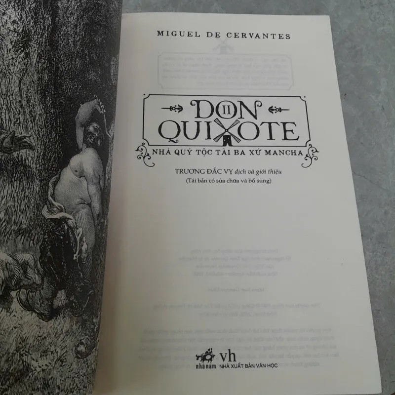 DON QUIXOTE NHÀ QUÝ TỘC TÀI BA XỨ MANCHA - MIGUEL DE CERVANTES ( TRƯƠNG ĐẮC VỴ DỊCH) 1005583