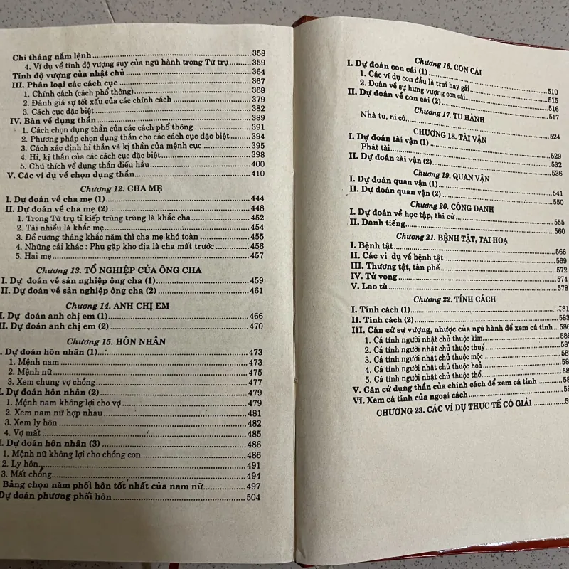 DỰ ĐOÁN THEO TỨ TRỤ – BẢN ĐẦY ĐỦ, IN CŨ HIẾM 757740