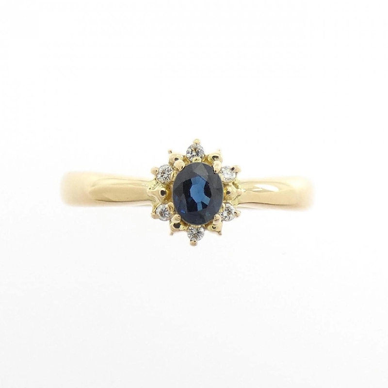 Nhẫn Sapphire K18YG - Hàng hiệu Chính hãng 851904