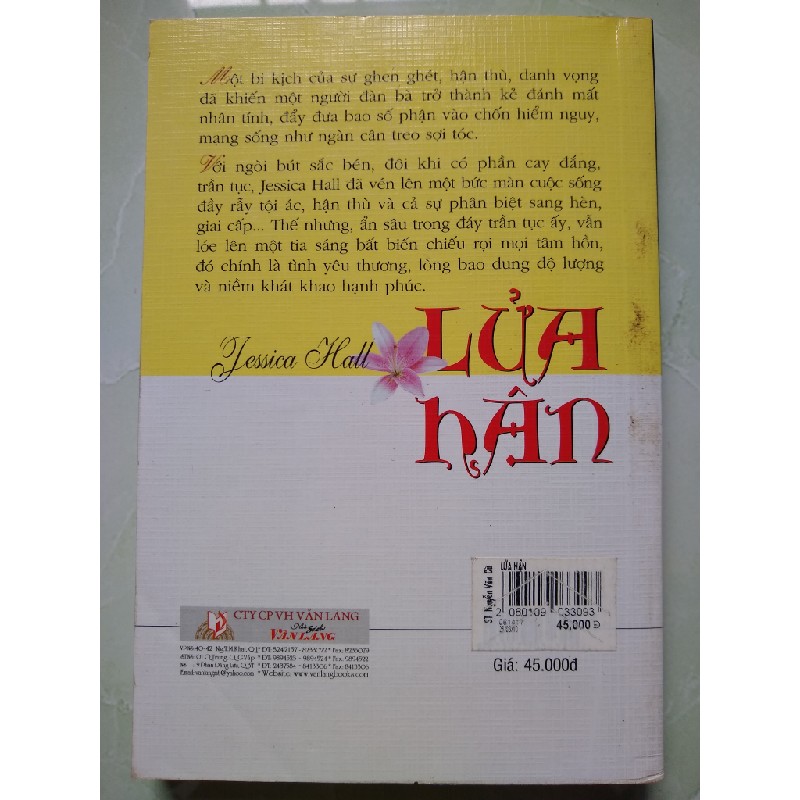 Truyện ngắn Lửa hận_Còn mới 5853