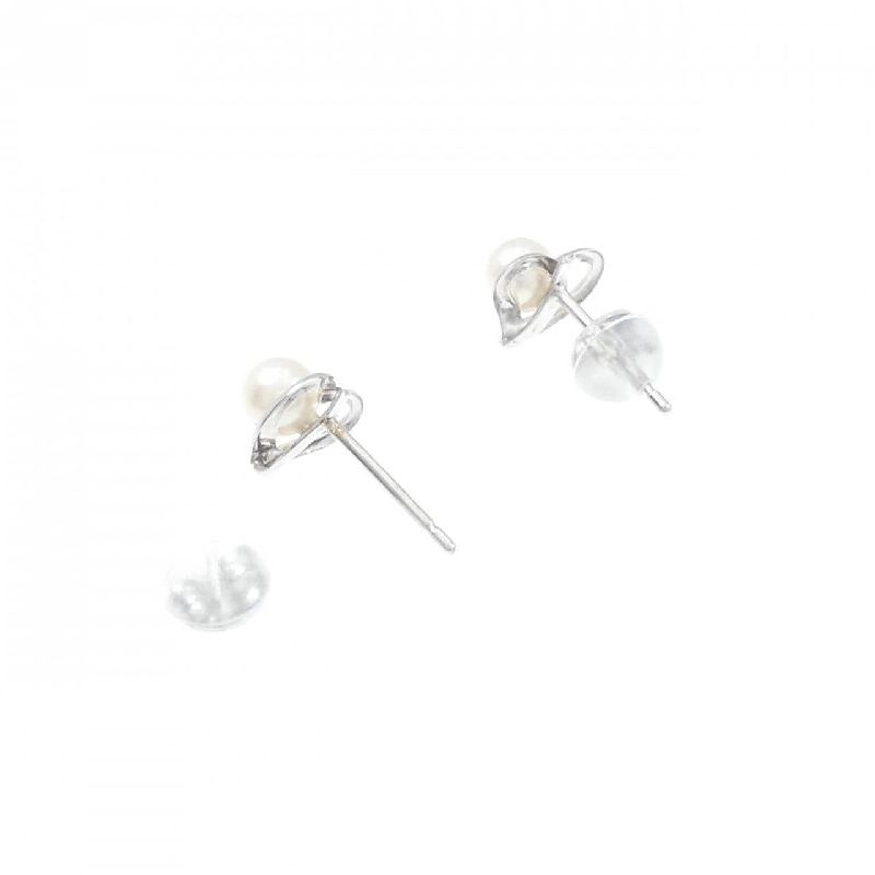 K18WG Bông tai ngọc trai Akoya 4.1mm - Hàng hiệu Chính hãng 863565