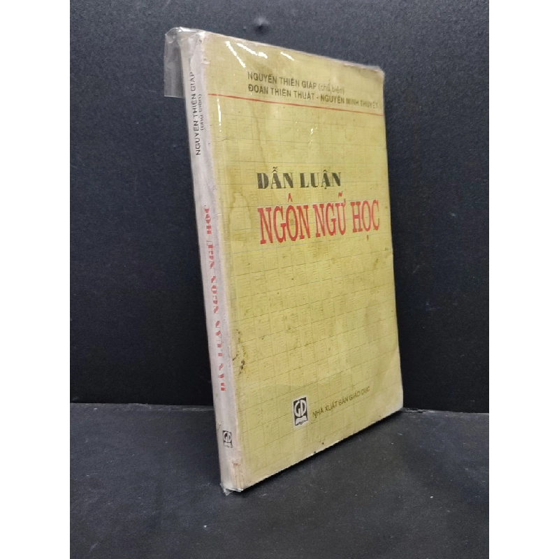 Dẫn luận Ngôn Ngữ học Nguyễn Thiện Giáp mới 80% bẩn bìa ố nhẹ HCM0806 kỹ năng 161898