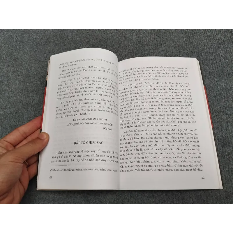 VĂN HOÁ ĐÁNH BẮT CHIM THÚ TÔM CÁ Ở THANH HOÁ 990628