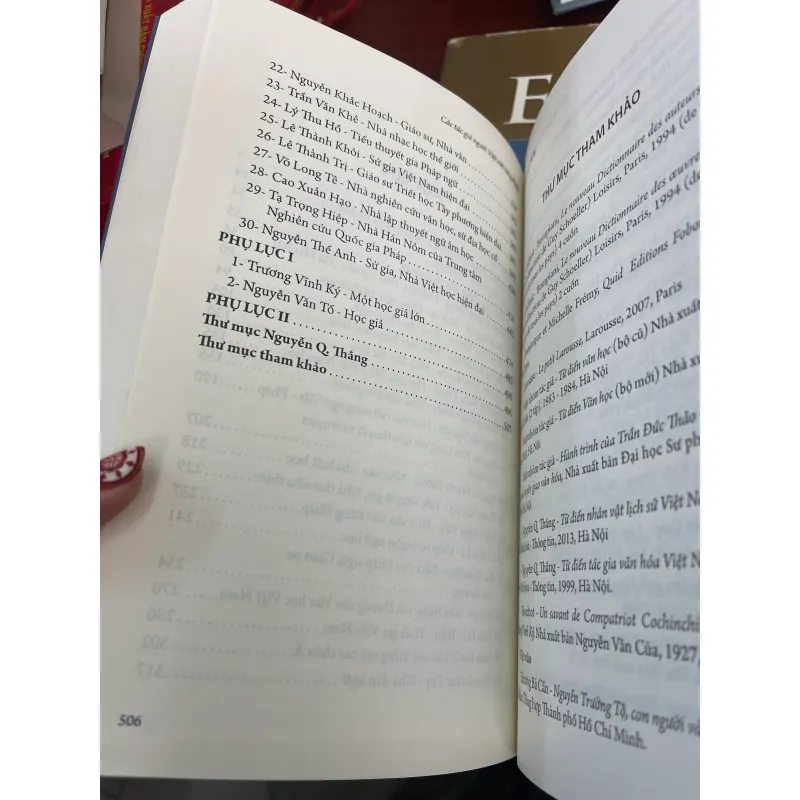 CÁC TÁC GIẢ NGƯỜI VIỆT VIẾT TIẾNG PHÁP - NGUYỄN Q. THẮNG  1021598