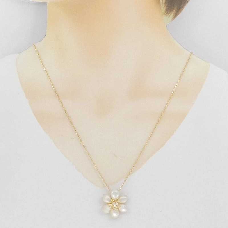 Vòng cổ mini Van Cleef & Arpels Rose de Noël - Hàng hiệu Authentic 844306