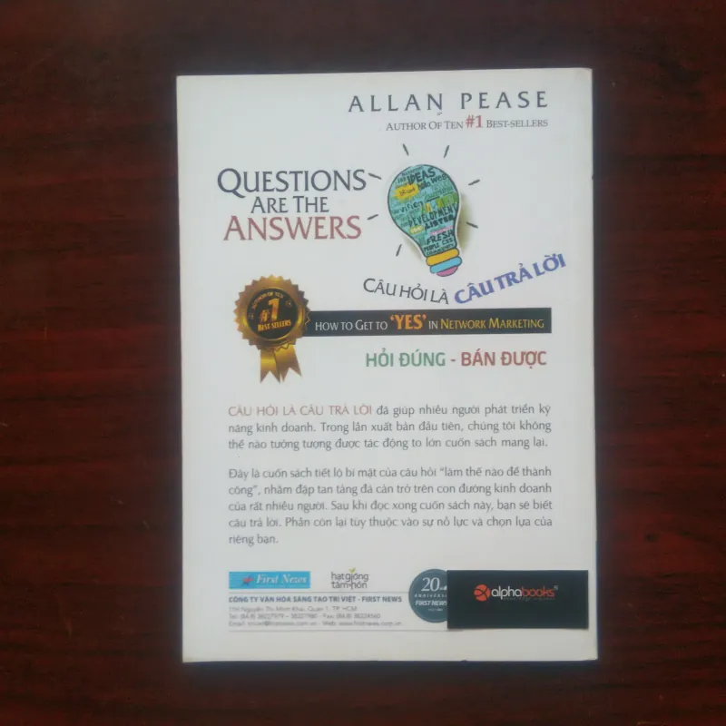 Câu Hỏi Là Câu Trả Lời - Allan Pease [Sách Kinh Doanh] 1023285
