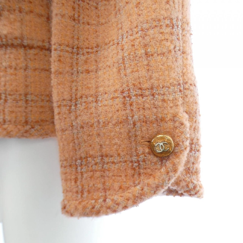 Áo khoác không cổ CHANEL - Hàng hiệu Authentic 824965