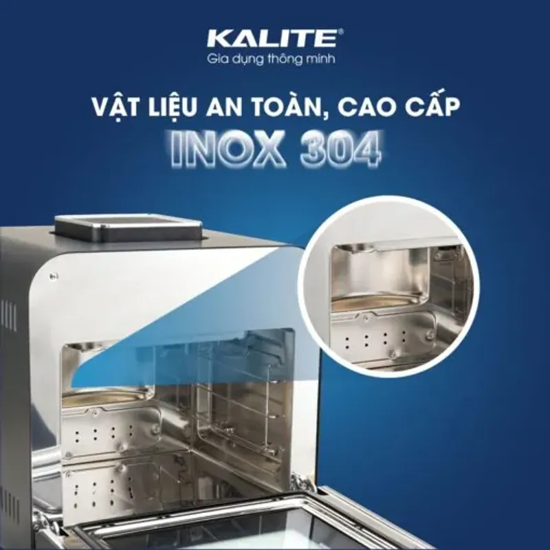 Nồi chiên hơi nước Kalite Steam Star 15L đa năng, giữ trọn dinh dưỡng, chính hãng 573067