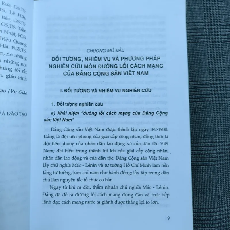 Giáo trình đường lối cách mạng của Đảng cộng sản Việt Nam 592372