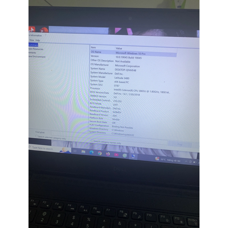 Máy tính laptop dell 524311