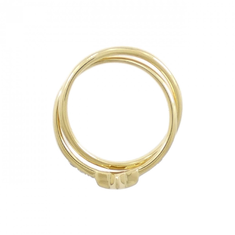 Nhẫn kim cương K18YG 672023