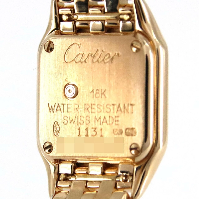 Cartier Mini Panthère YG/2D･Bracelet D WF3141FF YG Quartz - Hàng hiệu Chính hãng 877238