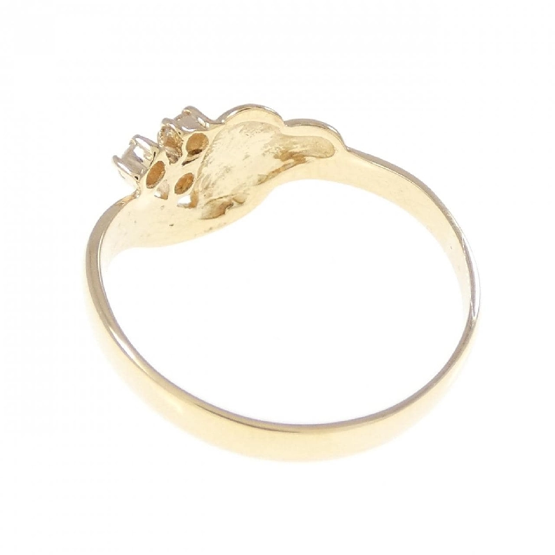 Nhẫn kim cương K18YG 665555