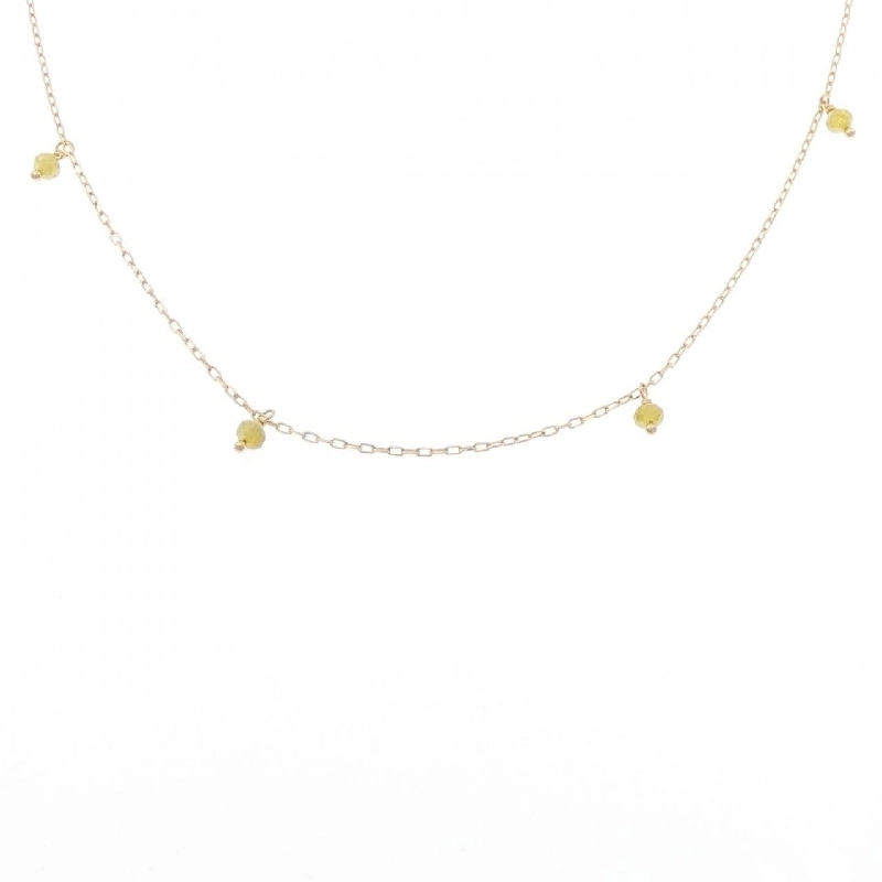 K18YG Dây chuyền kim cương - Hàng hiệu Authentic 863258