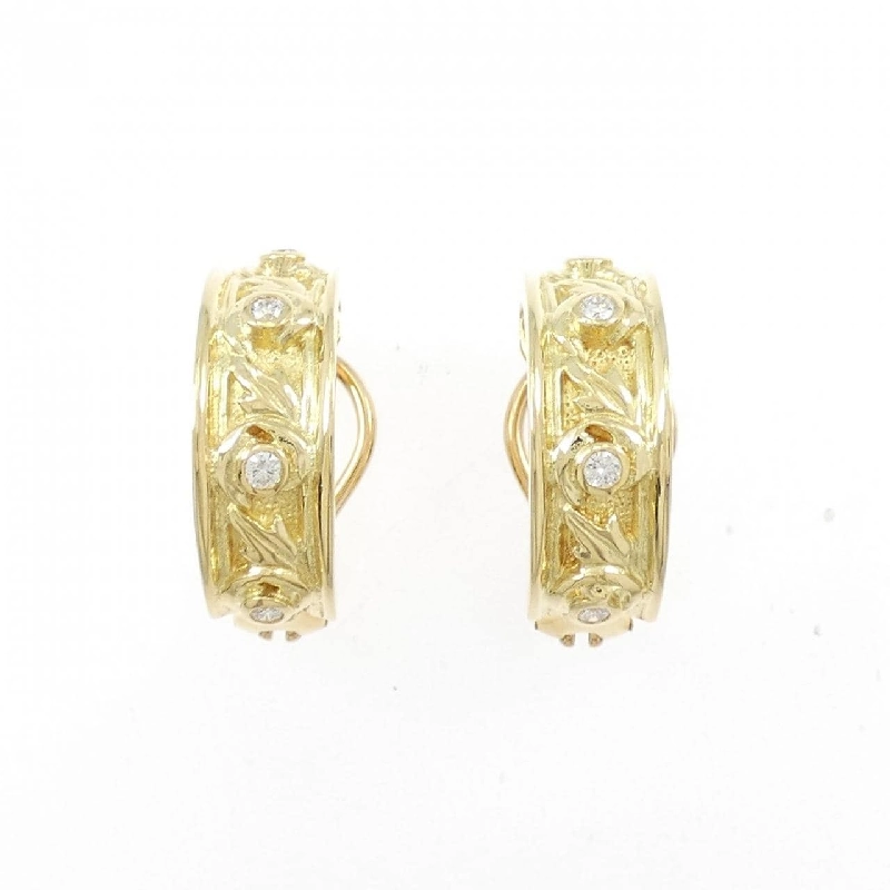 Bông tai kim cương Mikimoto 0.20CT - Hàng hiệu Chính hãng 845510