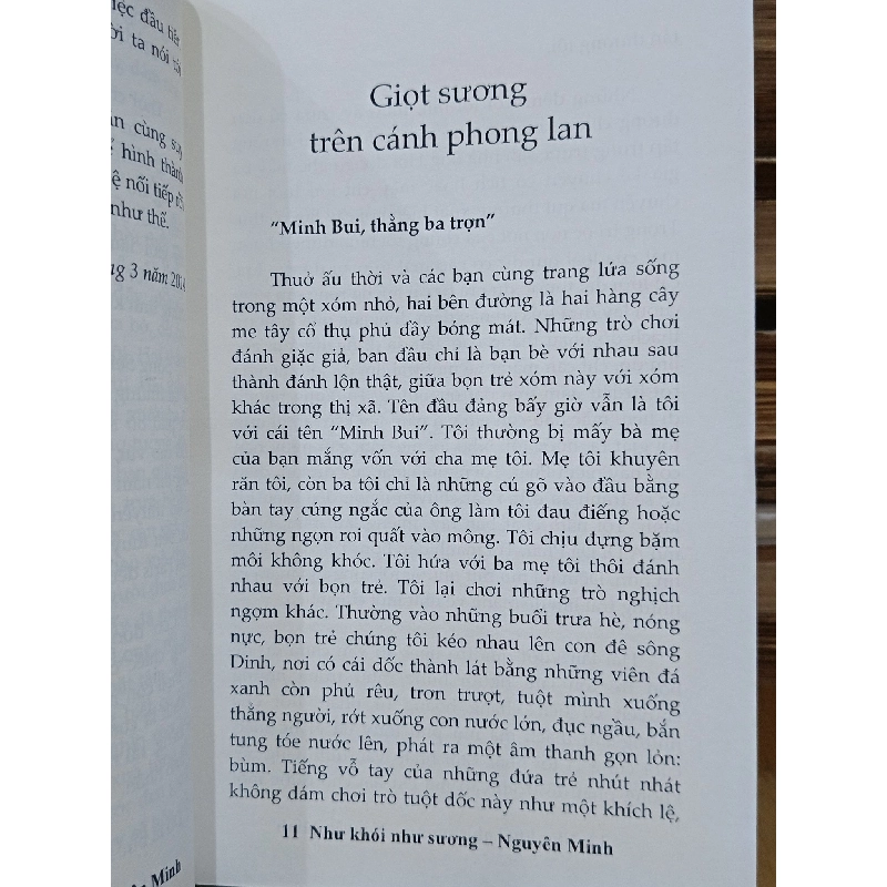 Như khói như sương (Tùy bút) - Nguyên Minh 465445