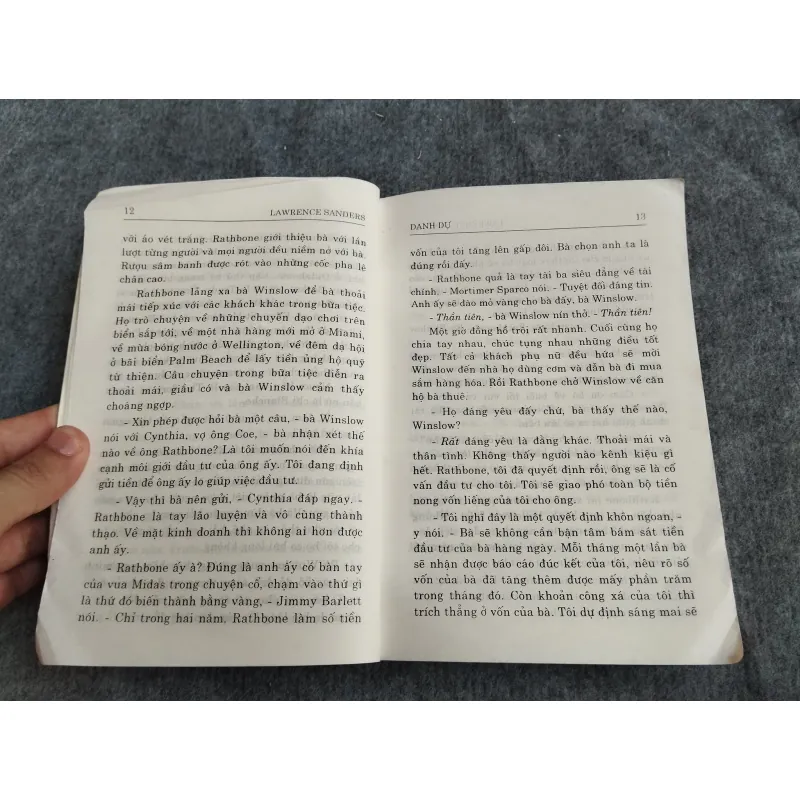 DANH DỰ - LAWRENCE SANDERS 574631